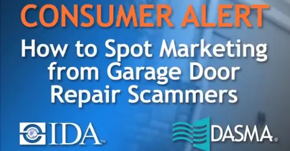 How to Spot Marketing from Garage Door Scammers